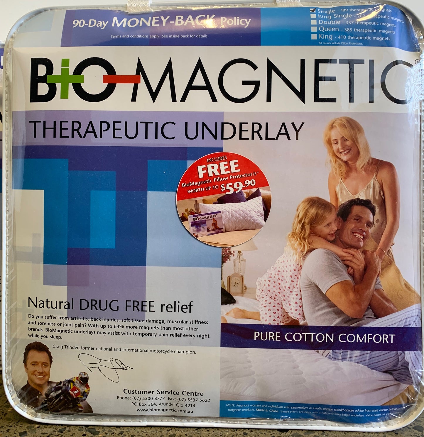 Magnetic Mattress Protector