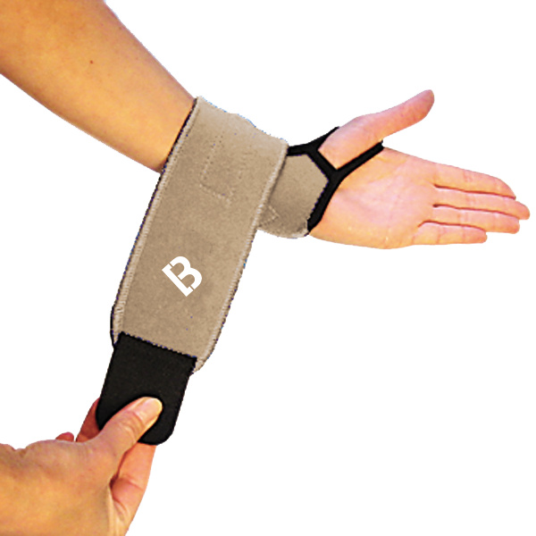 How to wear the Bio magnetic Wrist Support Step 2