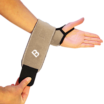 How to wear the Bio magnetic Wrist Support Step 2